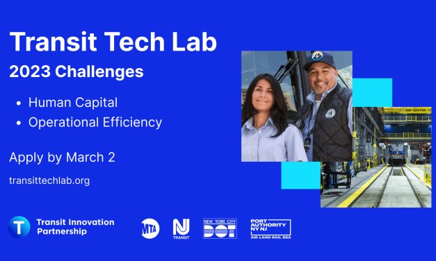 Transit Tech Lab’s annual competition is now open!