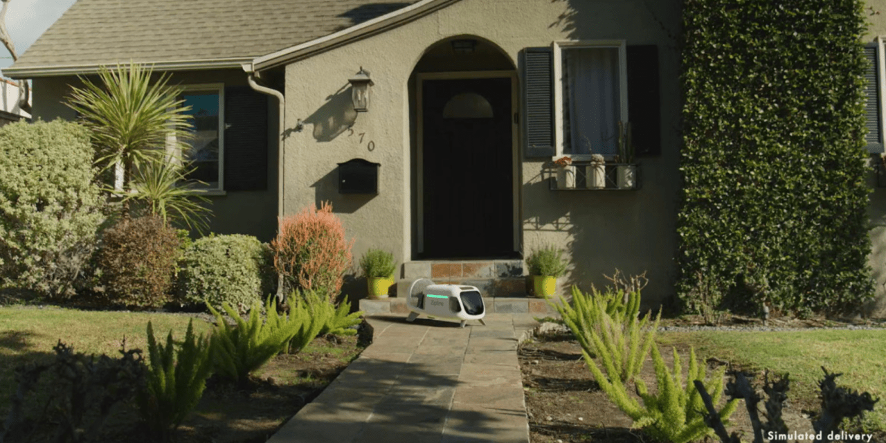 Zipline announces short-route delivery system