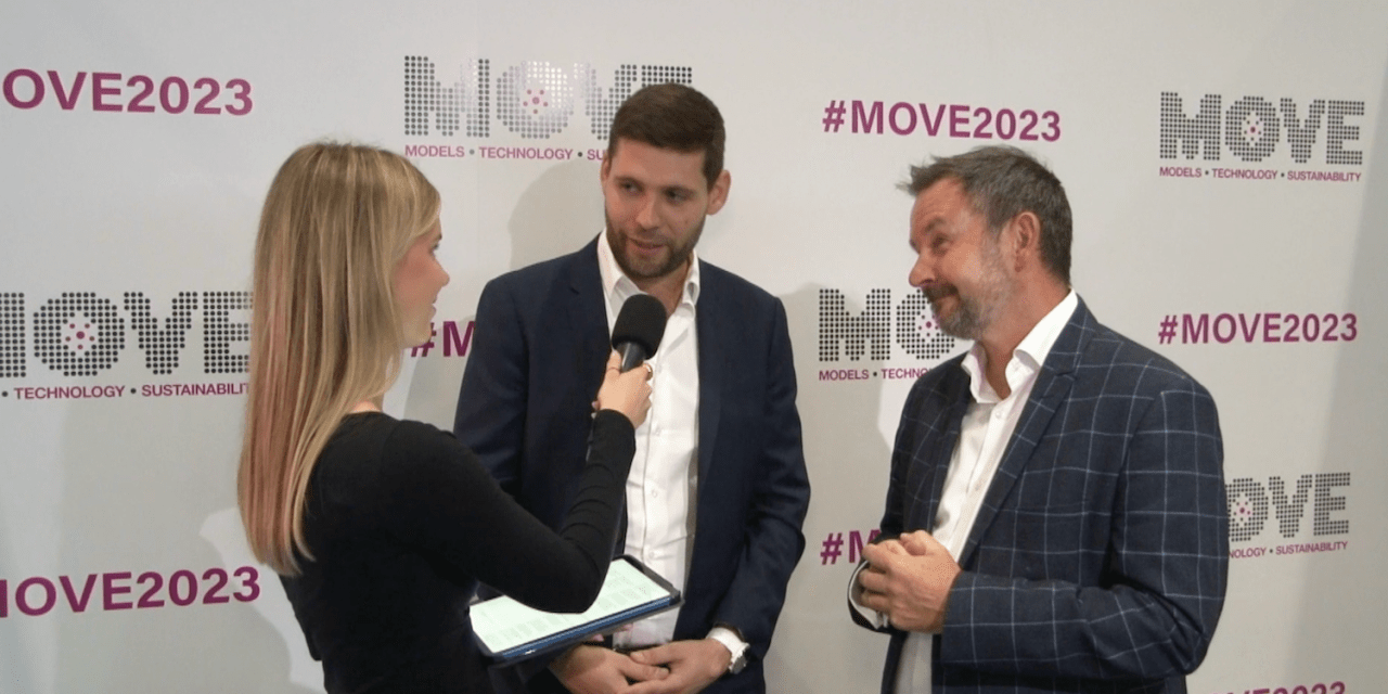 Dassault Systèmes set up a mobility test track at MOVE 2023!