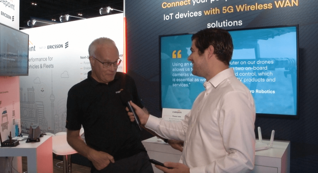 Cradlepoint talk about why 5G and connectivity are key to mobility at MOVE 2023