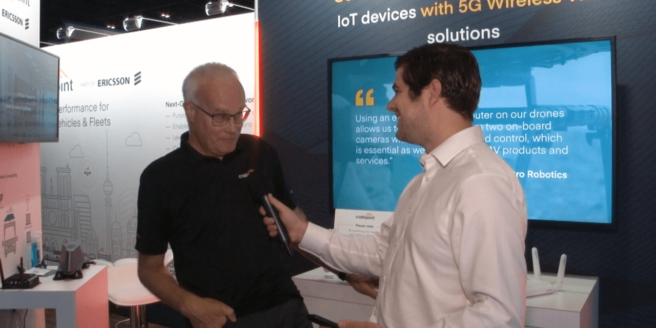 Cradlepoint talk about why 5G and connectivity are key to mobility at MOVE 2023