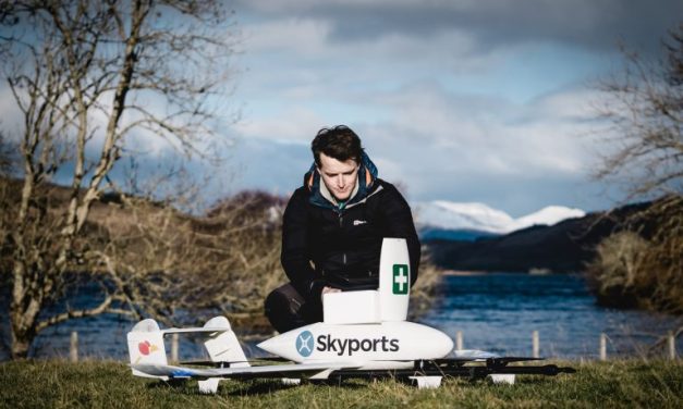 Drone flights deliver medical supplies to remote Scottish communities