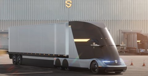 Solo Advanced Vehicle Technologies reveal the plan of its new futuristic SD1 electric truck