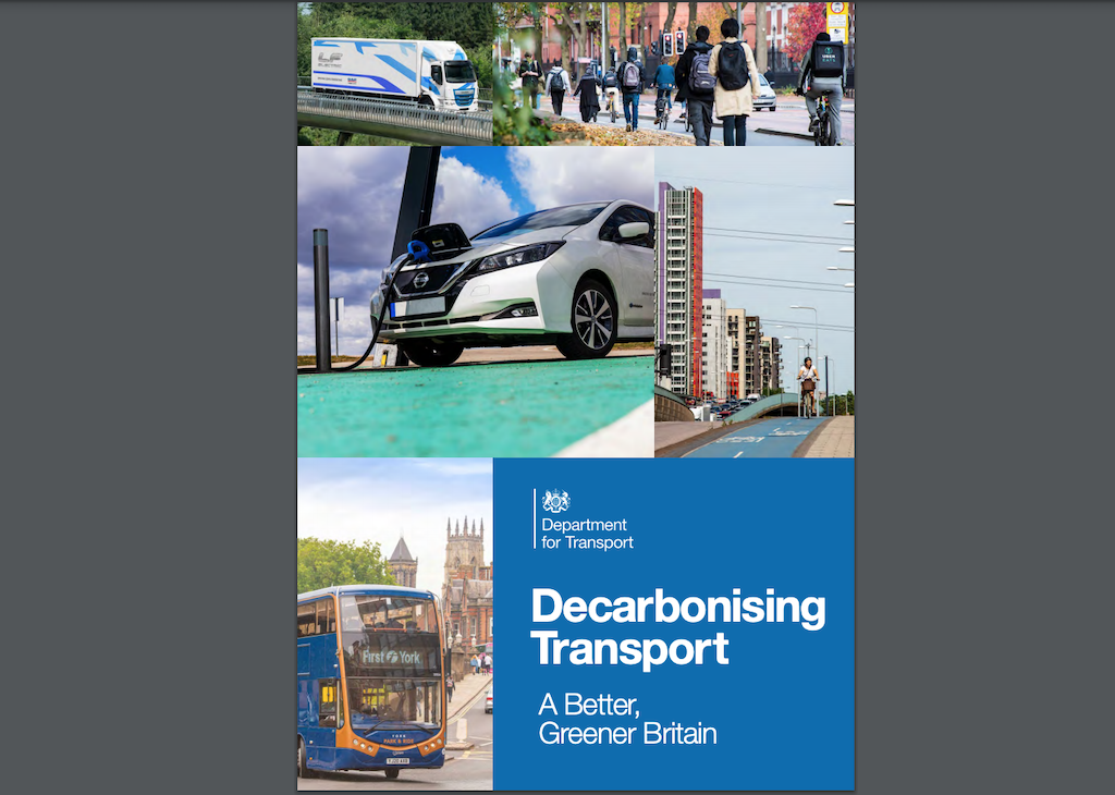UK Government publishes plan to decarbonise the entire UK transport system by 2050