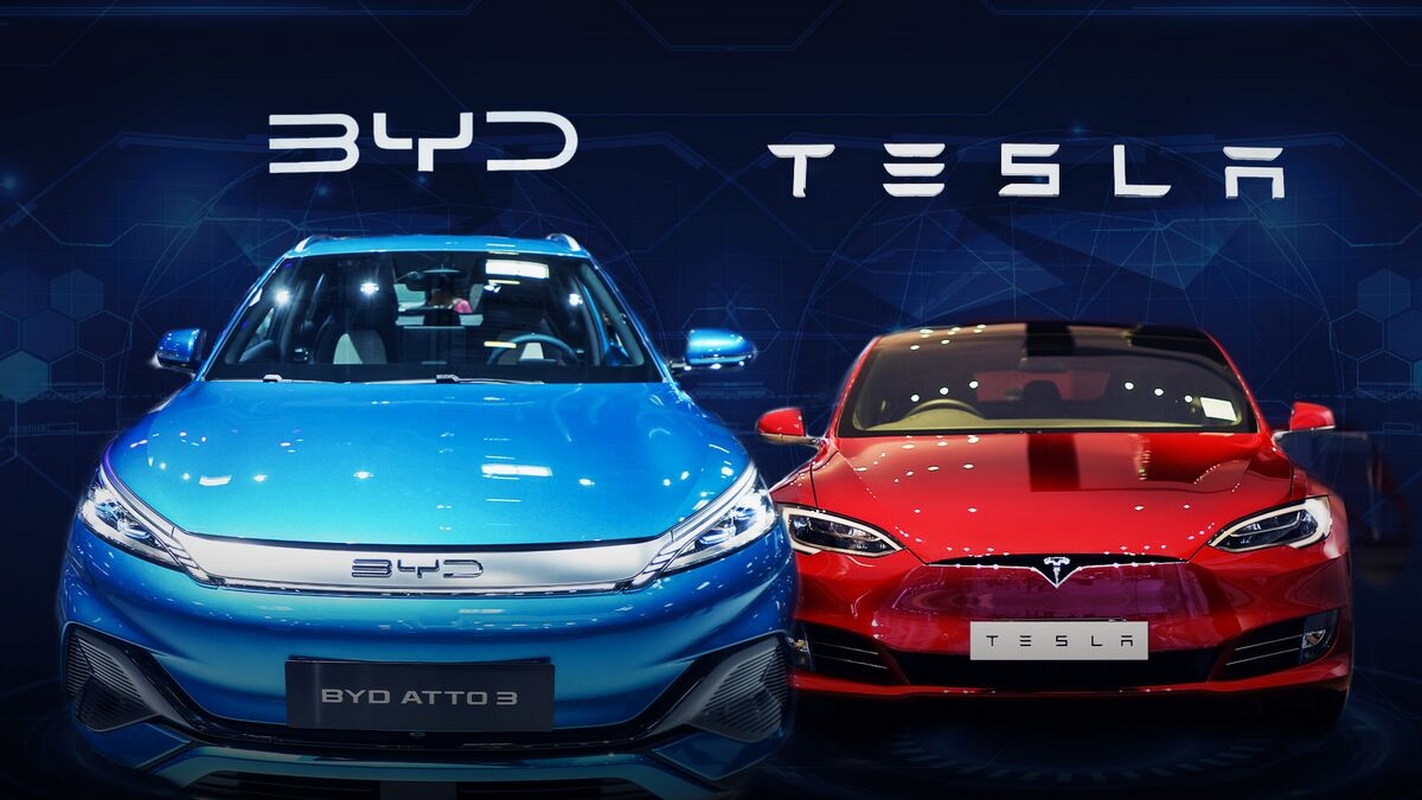 Tesla vs BYD