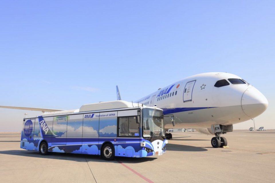 Successful autonomous bus trial completed at Tokyo airport
