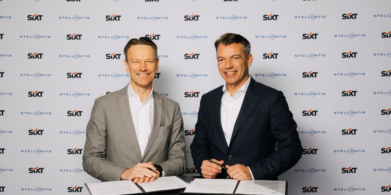 Sixt and Stellantis sign fleet expansion deal