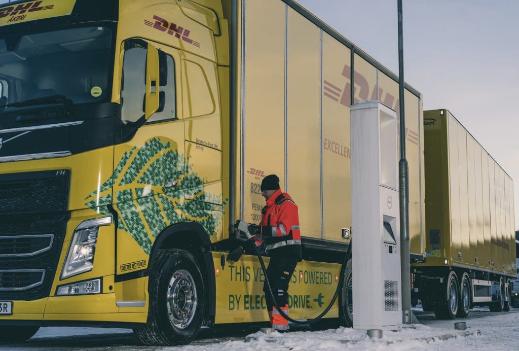 DHL Freight and Volvo Trucks collaborate on fossil-free long haul road transport