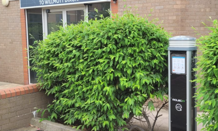 Major UK construction firm installs car chargers at all sites and offices to encourage staff to switch    