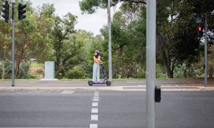 Beam pilots e-scooter “pedestrian shield” technology in Australia