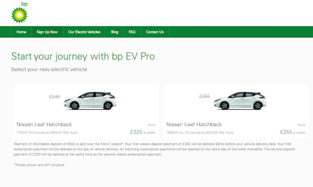 bp collaborates with Tomorrow’s Journey to offer ride hail EV subscription
