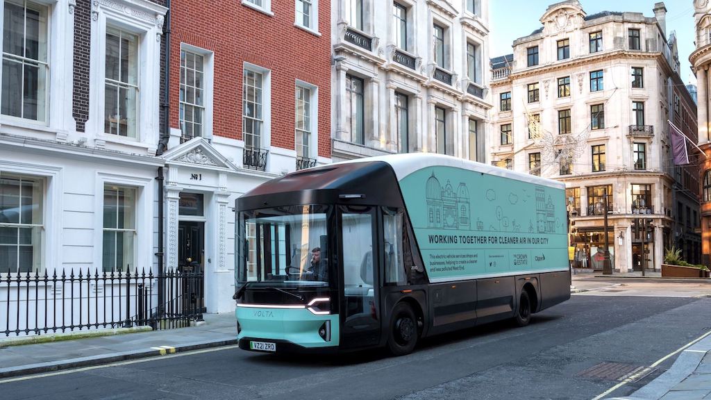 Volta cuts delivery emissions on prestigious London shopping streets 