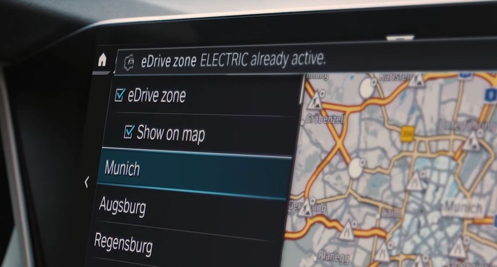BMW hybrids automatically switch to all-electric drive in 138 European cities