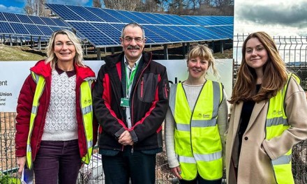 Exeter’s solar farm and battery storage facility has gone live