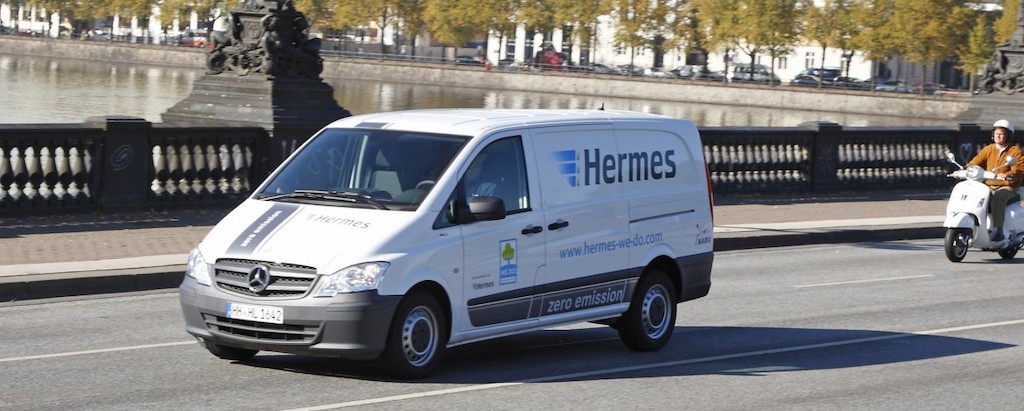 British parcel service provider orders 168 Mercedes eSprinters