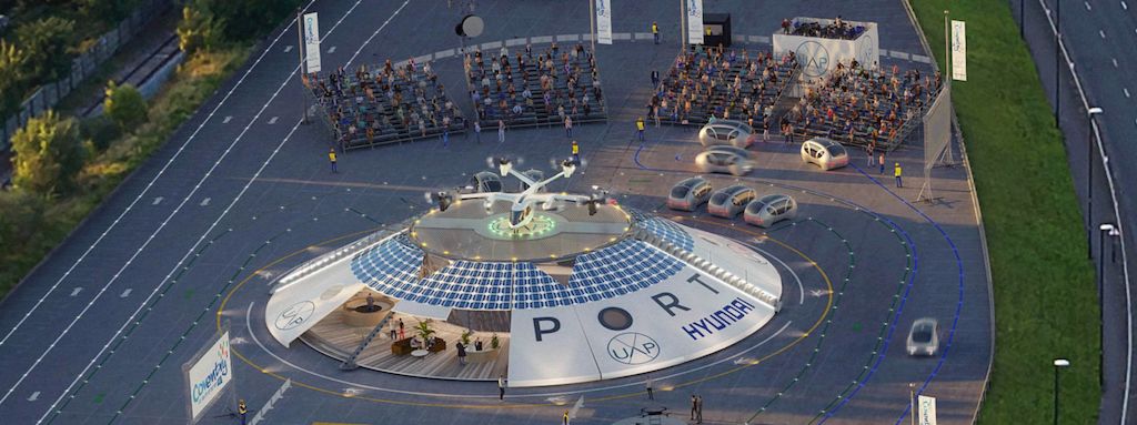 Hyundai backs plan to develop 65 electric urban-air ports worldwide