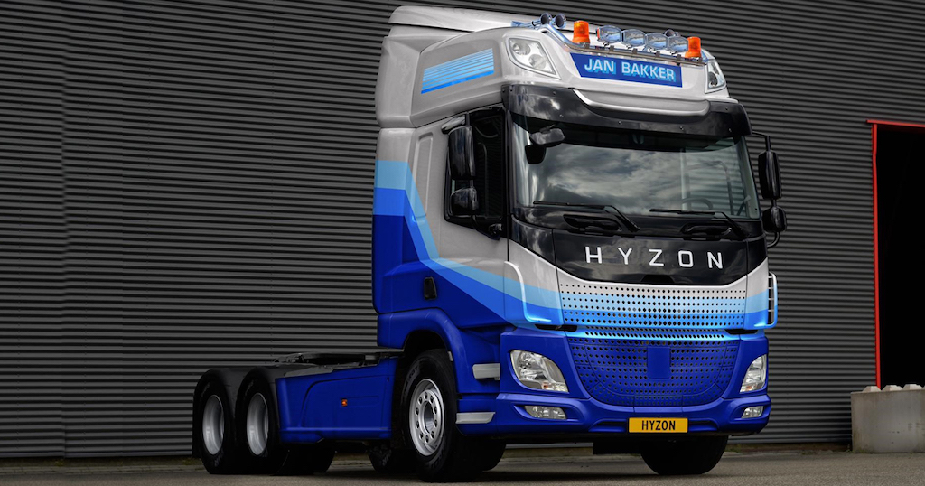 Dutch transport companies order 50-ton hydrogen trucks