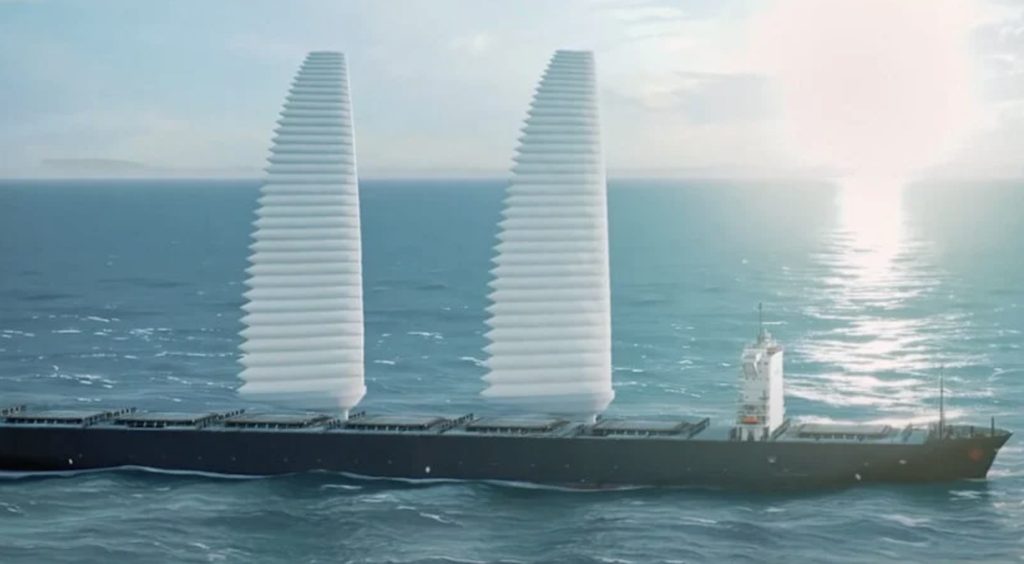 Inflatable wing sails could improve ship fuel efficiency by a fifth