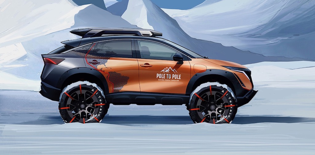 Nissan all-electric to undertake first pole to pole drive