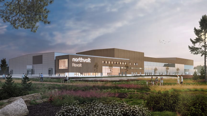 Swedish battery manufacturer Northvolt produces fully recycled battery cell