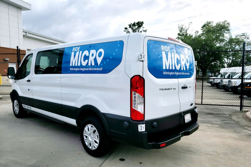 RideMicro app integrates shared and public journey planning