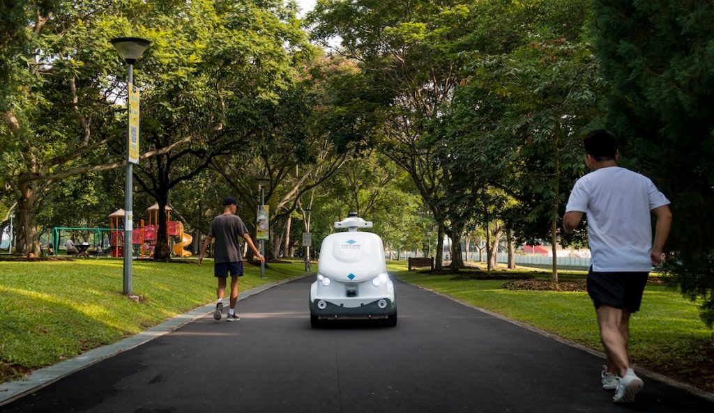Singapore trials autonomous robot parcel and grocery deliveries