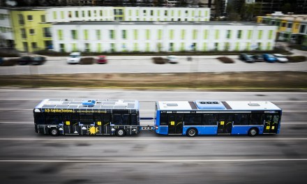 Munich pilots Sono developed solar bus trailer