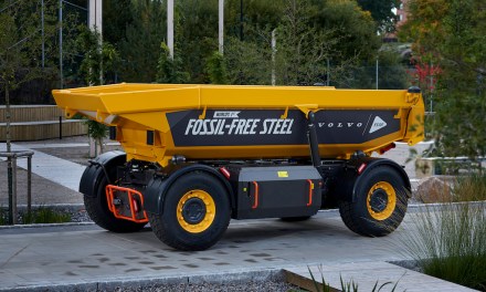 Volvo reveals fossil-free steel vehicle
