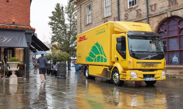 DHL and Volvo Trucks cooperation agreement includes 44 electric trucks