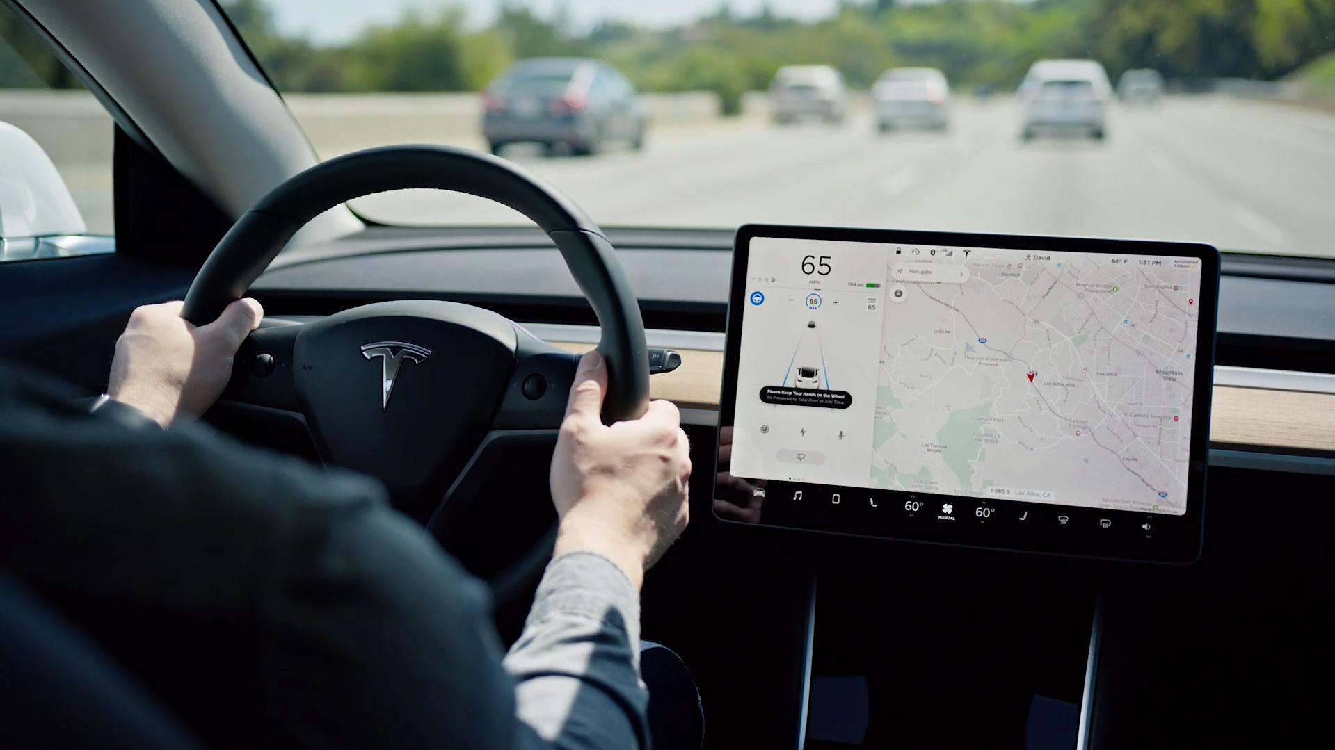 Tesla autopilot feature