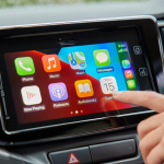 In-car touchscreen